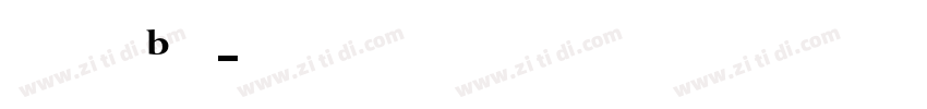 Perpetua Bold字体转换